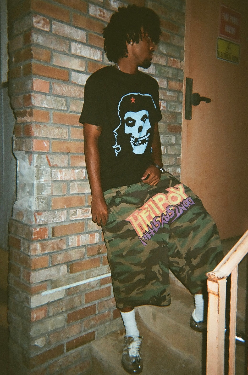 Hellboy Dontsaysh#%! Camo Shorts