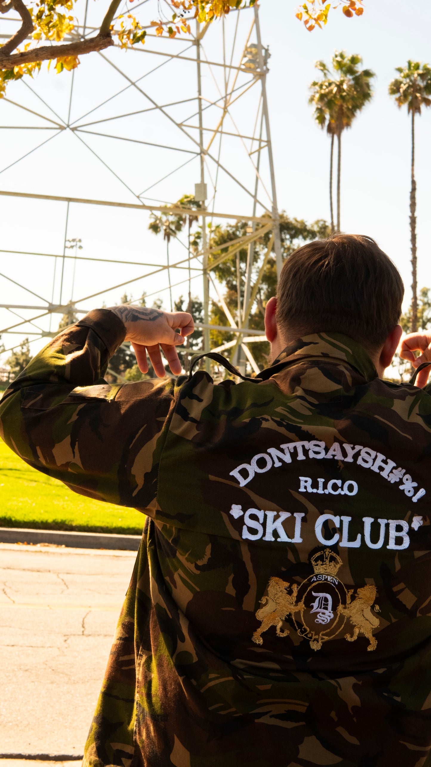 Ski Club Camo Jacket